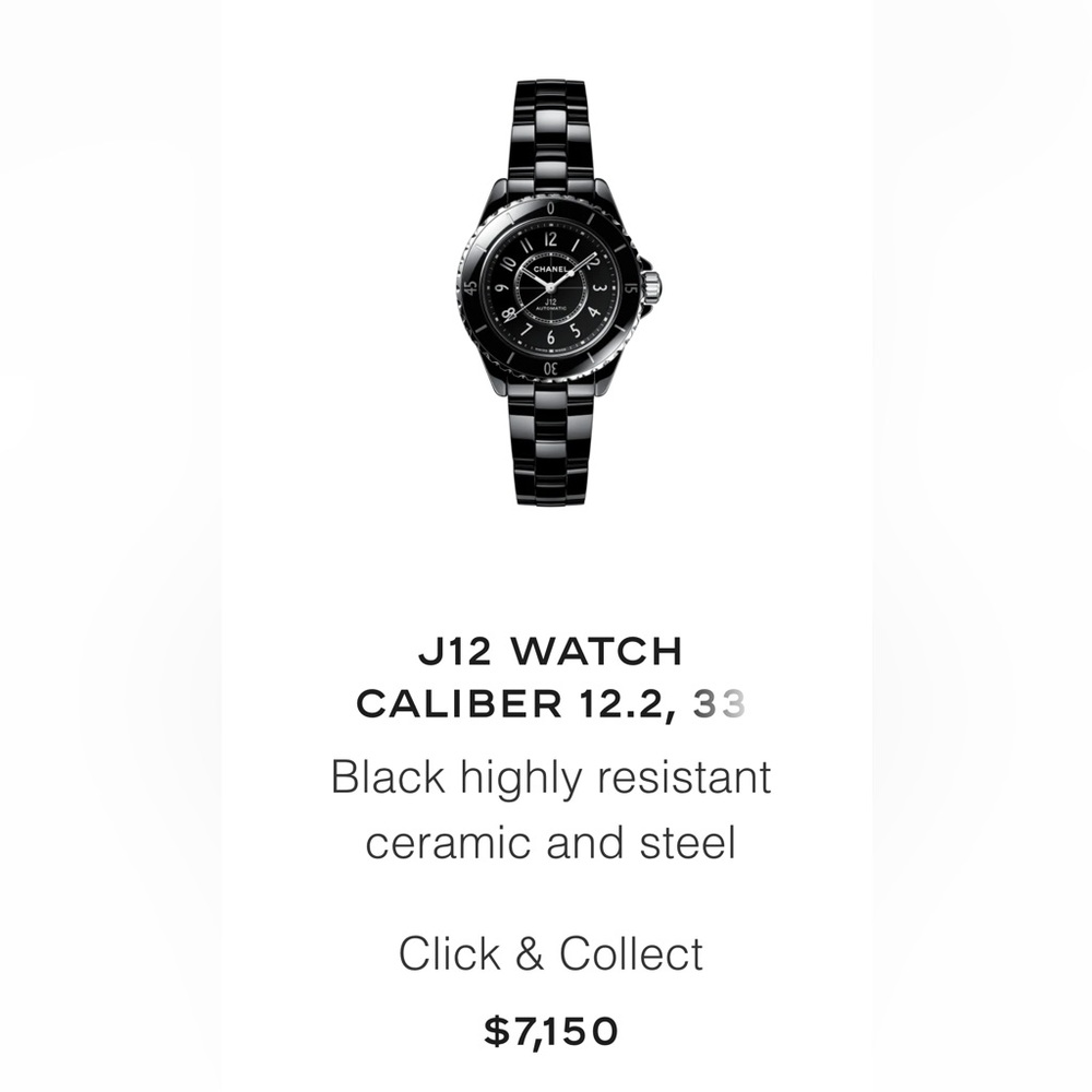 Original Chanel watch